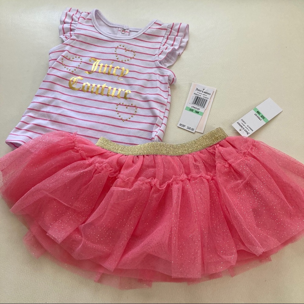 Juicy couture cute tutu skort set 2183 - Picture 4 of 6